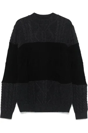 John Richmond Mock-neck sweater