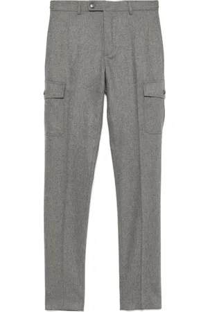 Incotex M??lange-effect cargo pants