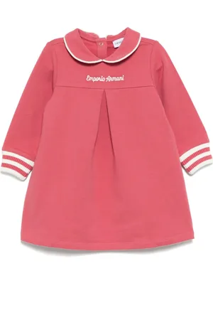 Emporio Armani Logo-embroidered dress