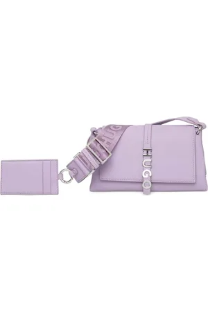 HUGO BOSS Logo-lettering crossbody bag