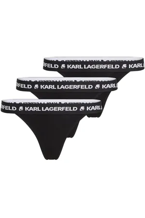 Karl Lagerfeld Logo brazilian briefs (pack of three)