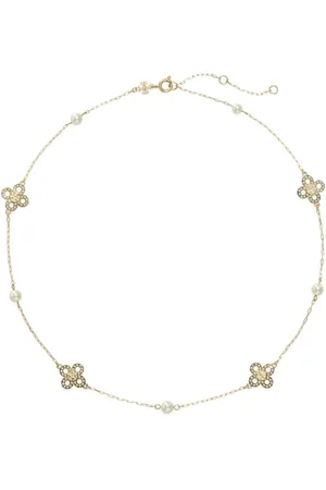 Tory Burch Kira Clover Pearl necklace