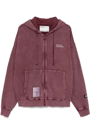 Izzue Embroidered logo hooded jacket