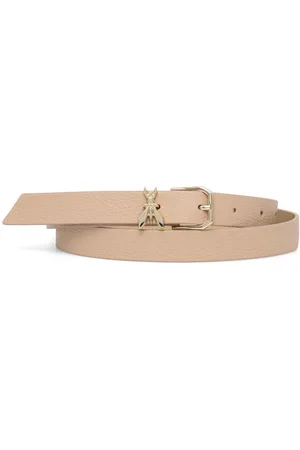 Patrizia Pepe Logo buckle belt