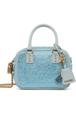 Pinko Rhinestone-embellished tote bag