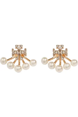 Tory Burch Kira pearl front-back earrings