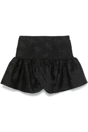 ROTATE Jacquard mini skirt