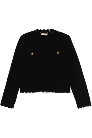 Twin-Set Crochet-trim cardigan