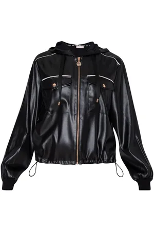 Liu Jo Coated hooded jacket
