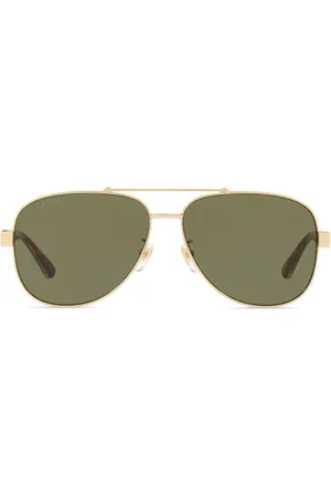 Gucci GG0528S pilot-frame sunglasses