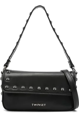 Twin-Set Stud-detailing shoulder bag
