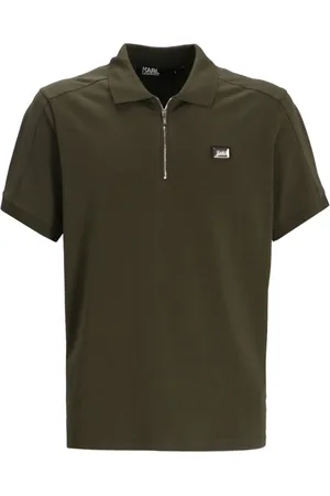 Karl Lagerfeld Zip-up polo shirt