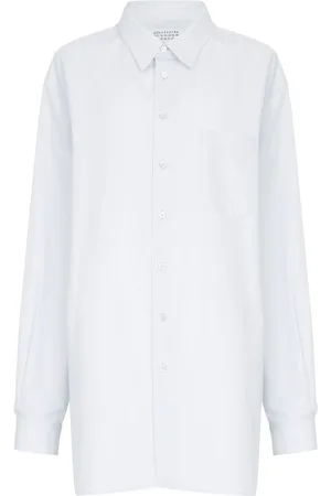 Maison Margiela Long-length cotton shirt