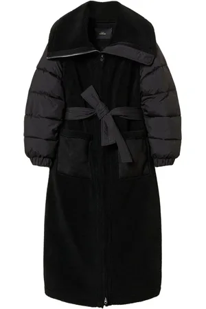 Twin-Set Faux-fur padded coat