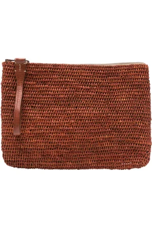 IBELIV Ampy raffia clutch