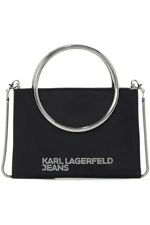 Karl Lagerfeld Crystal-embellished tote bag