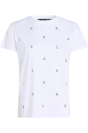 Karl Lagerfeld Rhinestone-embellished T-shirt
