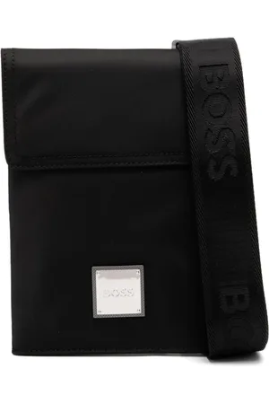 HUGO BOSS Deed logo plaque messenger bag