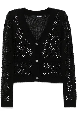 ROTATE Sequin-embellished cardigan