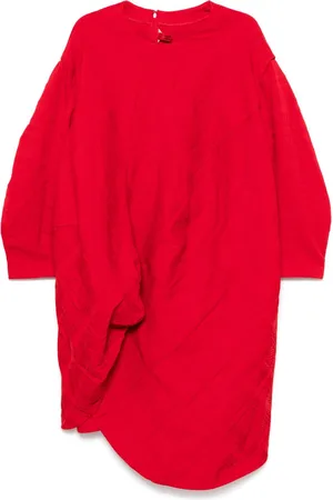 Comme des Garçons Checked midi dress