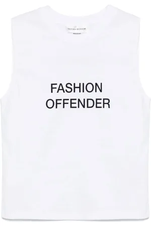 Victoria Beckham Slogan-print top