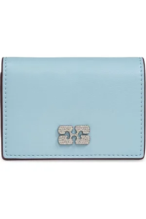 Ganni Logo-plaque wallet