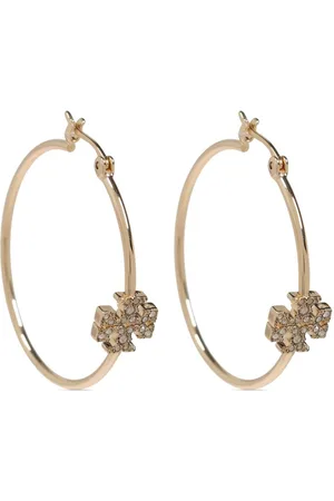 Tory Burch Logo-plaque earrings