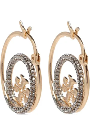 Tory Burch Logo-plaque earrings