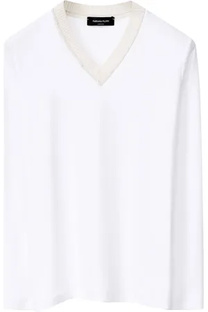 Fabiana Filippi Jersey v-neck t-shirt