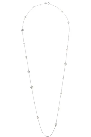 Tory Burch Kira Pearl Delicate long necklace
