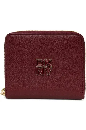 DKNY Logo-plaque wallet