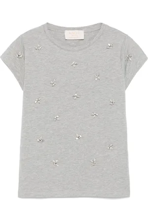 Kaos Crystal-embellished T-shirt