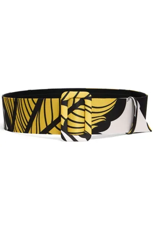 La DoubleJ Floral-print belt