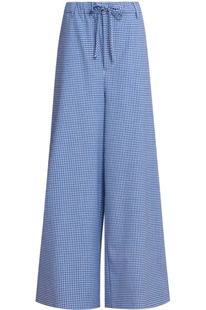 Marni Gingham-patterned trousers