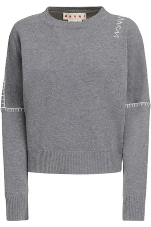 Marni Whipstitch-trim sweater