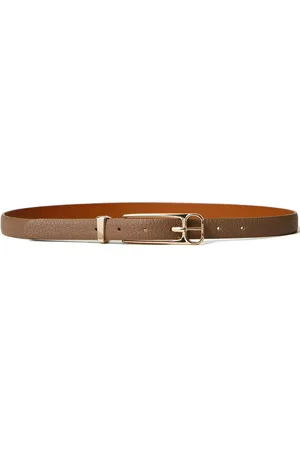 Twin-Set Logo-engraved buckle belt