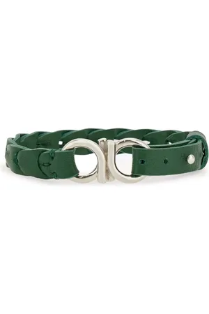 Salvatore Ferragamo Gancini braided bracelet