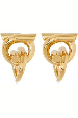 Salvatore Ferragamo Gancini earrings