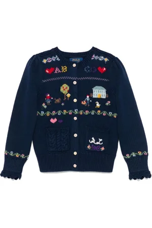 Ralph Lauren Motif-embroidered cardigan
