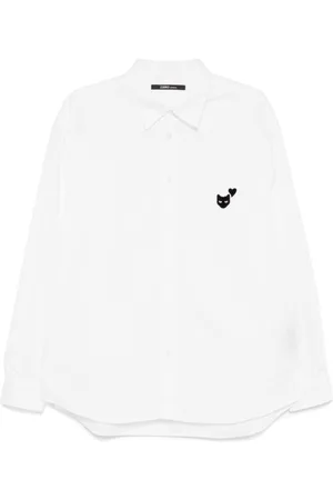 SONGZIO Love panther semi-over shirt