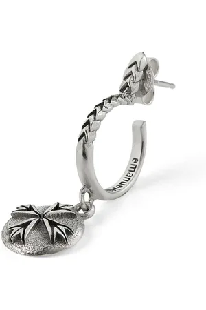 EMANUELE BICOCCHI Logo coin earring