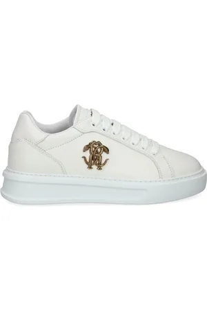 Roberto Cavalli Logo-plaque sneakers