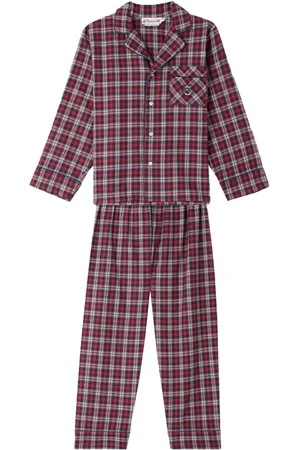 BONPOINT Dormeur check-pattern pyjamas