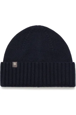 Boggi Milano Logo-appliqu?? beanie hat