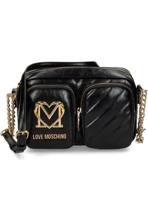 Moschino Logo-plaque crossbody bag