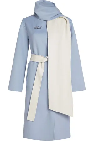 Karl Lagerfeld Reversible wool coat