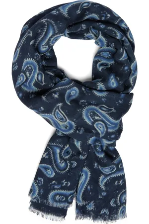 Boggi Milano Geometric-print scarf