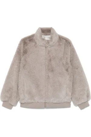 Sandro Faux-fur jacket