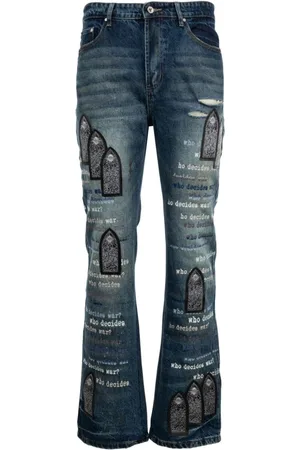 Who Decides War Scripture jeans