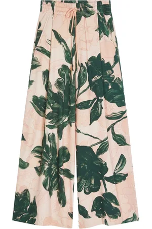 DRIES VAN NOTEN Floral-print track pants